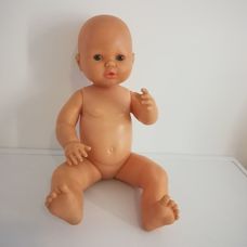 Famosa kék szemű pisilős fürdethető csecsemő baba