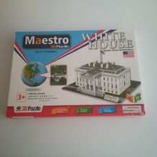 Maestro 3D puzzle A fehér ház