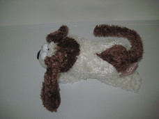 Interaktív Chericole nevető földön fetrengve guruló kutya