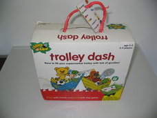 Trolley dash bevásárlós oktató társasjáték