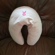Rózsaszín szoptatós párna levehető huzattal