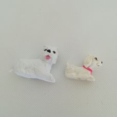2 darabos fehér kutya csomag