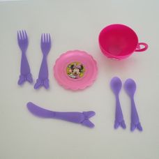 7 részes Minnie egeres játék reggelizőkészlet