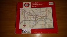 500 darabos londoni metrótérkép kirakó (puzzle)