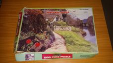 1000 darabos Bickleigh, Devon városrész kirakó (puzzle)