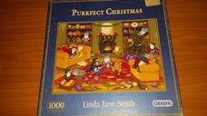 1000 darabos tökéletes karácsony - PURRRfect cicák kirakó (puzzle)