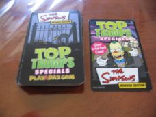 Top Trumps The Simpons Horror edition kártyajáték