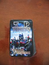 Top Trumps Transformers kártyajáték