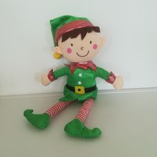 Card Factory zöld karácsonyi manó Christmas Cuddles Elf