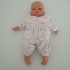 Interaktív Marca csecsemő baba zsebes rugdalózóban