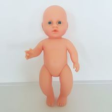 Simba New Born Baby kék szemű pisilős baba ruha nélkül 30 cm
