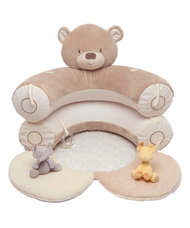 Mothercare Teddy macis felfújható babafotel és játszószőnyeg
