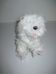 Interaktív FurReal rózsaszín szalagos hófehér máltai kutya
