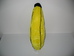 Sárga plüss banán figura akasztóval