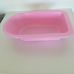 Rózsaszín műanyag játék babakád
