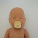 Zapf Baby Born rózsaszín szemű pisilős baba cumival