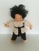 Mieler Dolls ázsiai baba feketeöves karate ruhában