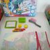 Tomy Aqua Doodle vizes szivárványos rajzoló szőnyeg