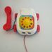 Fisher Price húzható fecsegő telefon