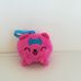 Mini plüss rózsaszín Moshi Monsters Purdy plüss kulcstartó