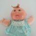 RetroCPK Cabbage Patch Kids Káposztaföldi baba menta ruhában