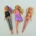 Három darab Barbie jellegű baba