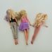 Három darab Barbie jellegű baba
