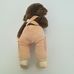 Plüss Monchhichi figura Snoopys kordbársony nadrágban