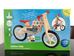 ELC Wooden Balance Bike pöttyös futóbicikli