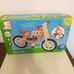 ELC Wooden Balance Bike pöttyös futóbicikli