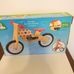 ELC Wooden Balance Bike pöttyös futóbicikli