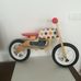 ELC Wooden Balance Bike pöttyös futóbicikli