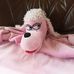 Cuddleuppets rózsaszín plüss uszkár bábozós takaró
