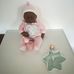Zapf Baby Annabell interaktív néger csecsemő baba dobozában