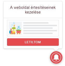 Webpush átmeneti kikapcsolása