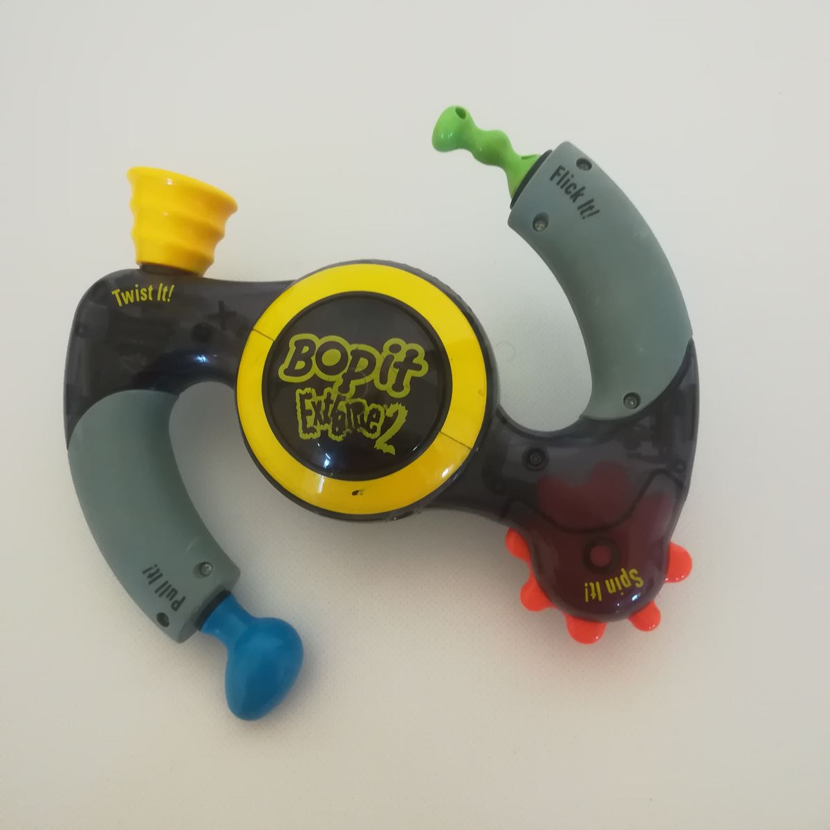 Bop it Extreme 2 jó állapotú gyorsasági partyjáték Eladó minőségi